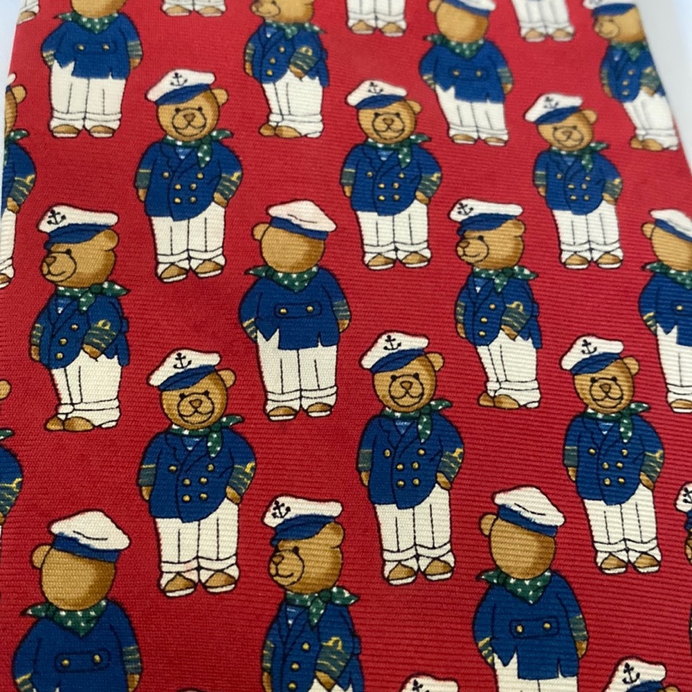 Teddy Bear tie by Ideas by Bob & Chris (B2)